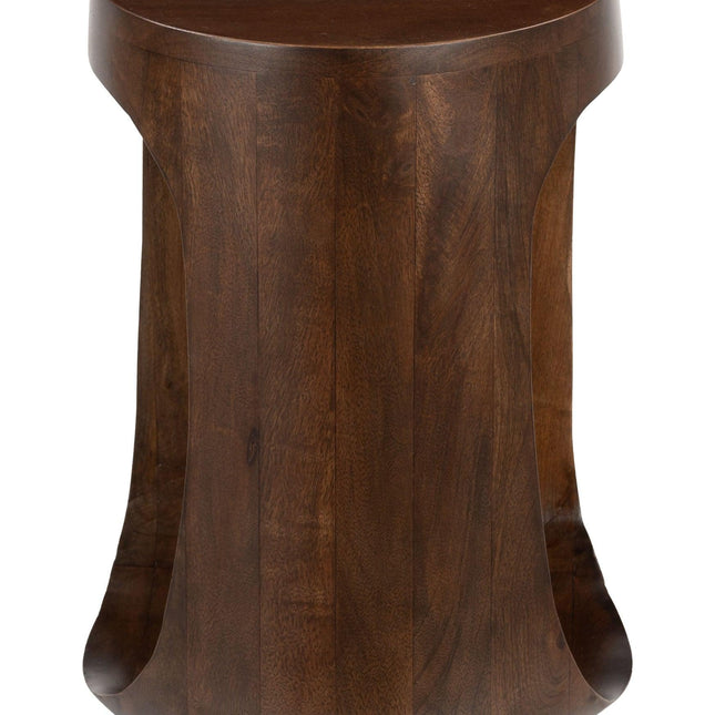 Okno Side Table Walnut Side Tables TriadCommerceInc   