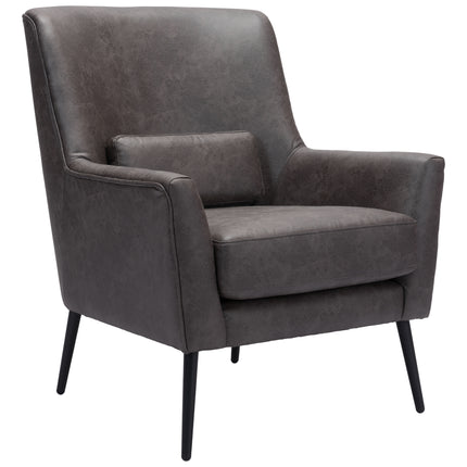 Ontario Accent Chair Vintage Black Chairs [TriadCommerceInc] Default Title  