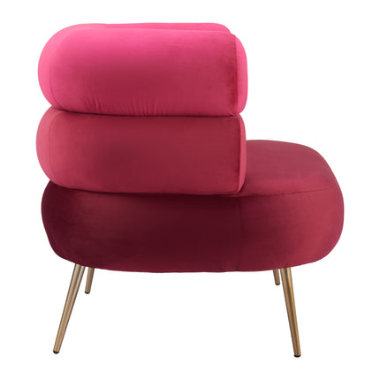 Arish Accent Chair Red Chairs [TriadCommerceInc]   