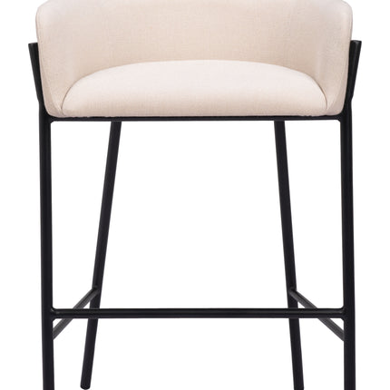 Bremor Barstool Beige Barstools TriadCommerceInc   