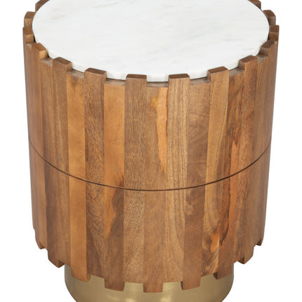 Bombay Side Table Natural Side Tables TriadCommerceInc   