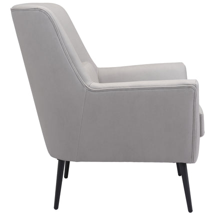 Ontario Accent Chair Gray Chairs [TriadCommerceInc]   