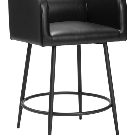 Horbat Counter Stool (Set of 2) Black Counter Stools TriadCommerceInc Default Title  