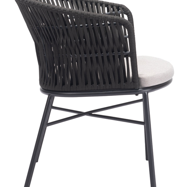 Freycinet Dining Chair (Set of 2) Black Seating TriadCommerceInc   