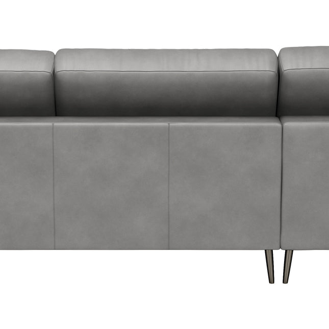 Bliss LAF Chaise Sectional Gray Sofas TriadCommerceInc   