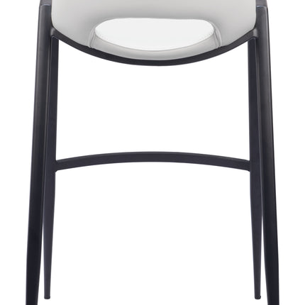 Desi Barstool (Set of 2) White Barstools TriadCommerceInc   