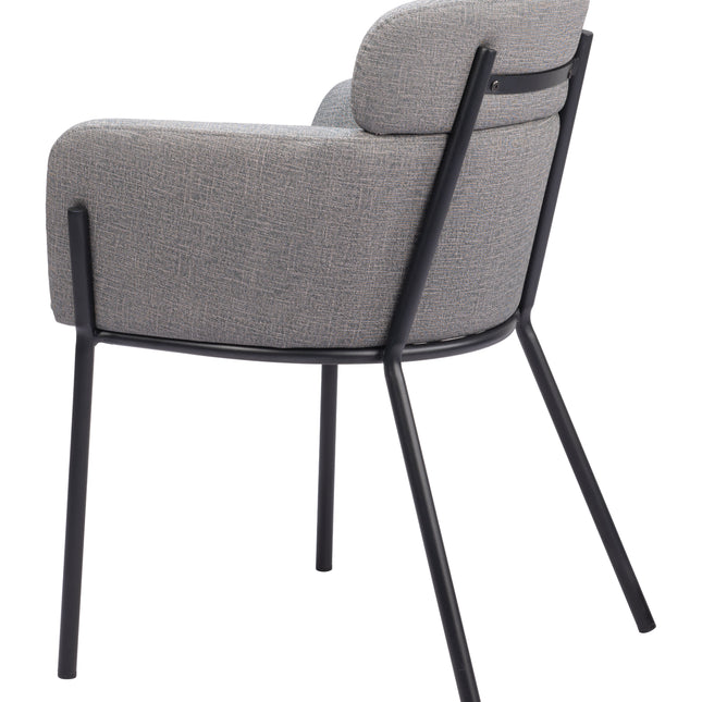 Bremor Dining Chair (Set of 2) Slate Gray Chairs TriadCommerceInc   