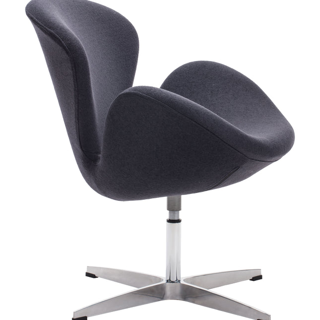 Pori Accent Chair Gray Chairs TriadCommerceInc   