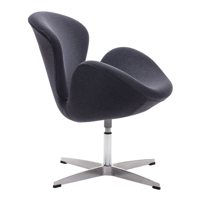 Pori Accent Chair Gray Chairs [TriadCommerceInc]   