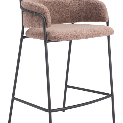 Marcel Counter Stool (Set of 2) Brown Counter Stools TriadCommerceInc Default Title  