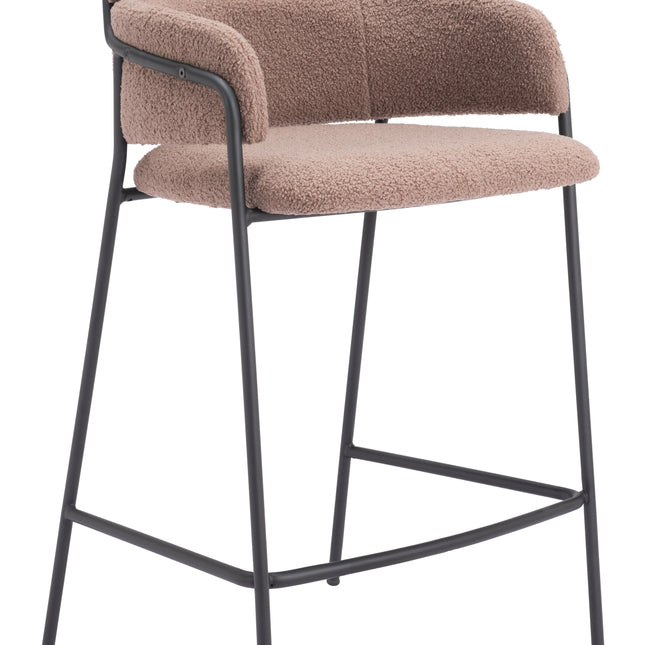 Marcel Counter Stool (Set of 2) Brown Counter Stools TriadCommerceInc Default Title  