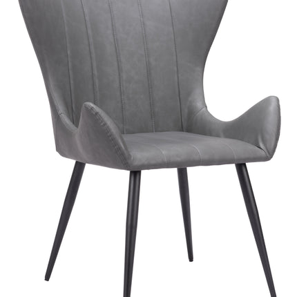 Alejandro Dining Chair (Set of 2) Vintage Gray Chairs TriadCommerceInc Default Title  