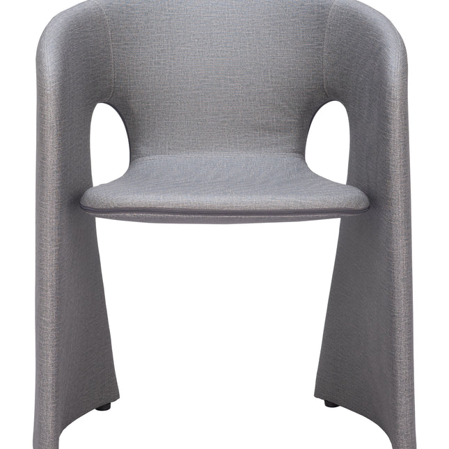 Rosyth Dining Chair Slate Gray Chairs TriadCommerceInc   