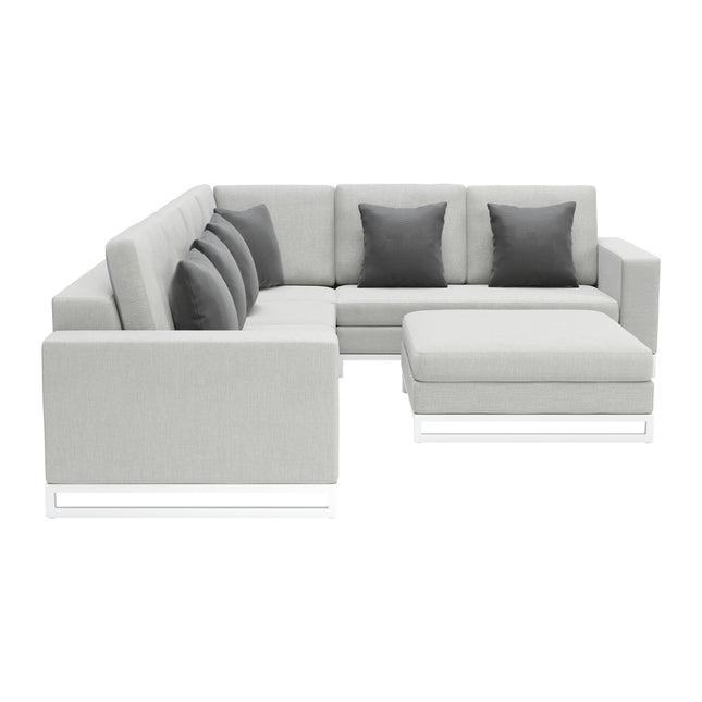 Corona del Mar Modular Sectional Set Gray Seating [TriadCommerceInc]   
