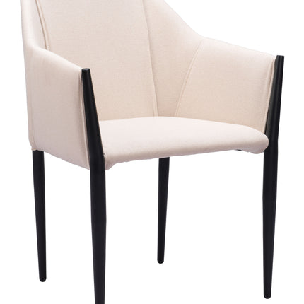 Andover Dining Chair (Set of 2) Beige Chairs TriadCommerceInc Default Title  