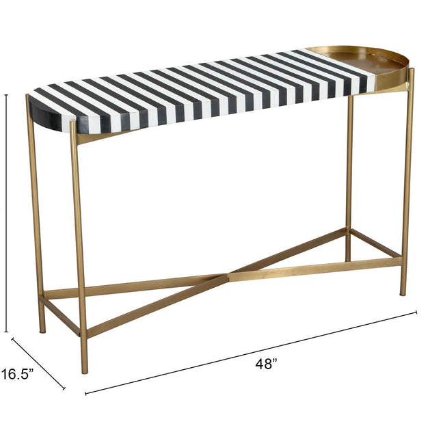 Saber Console Table Multicolor Console Tables TriadCommerceInc   