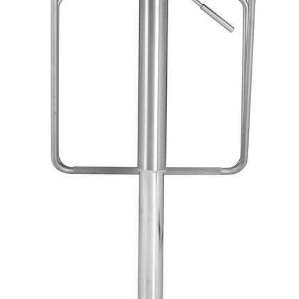 Dazzer Barstool Silver Barstools TriadCommerceInc   