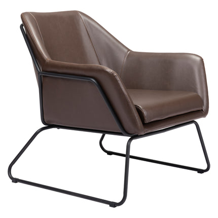 Jose Accent Chair Brown Chairs TriadCommerceInc   