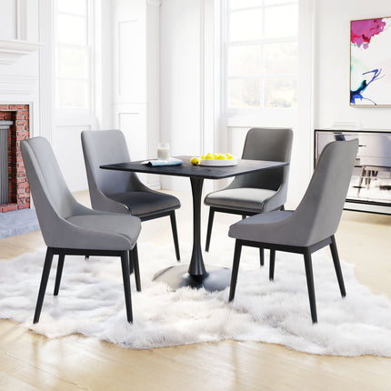 Molly Dining Table Black Tables TriadCommerceInc   