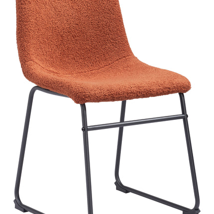 Smart Dining Chair (Set of 2) Burnt Orange Chairs TriadCommerceInc Default Title  