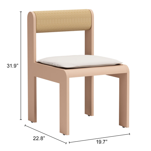 Island Dining Chair (Set of 2) White Seating TriadCommerceInc   