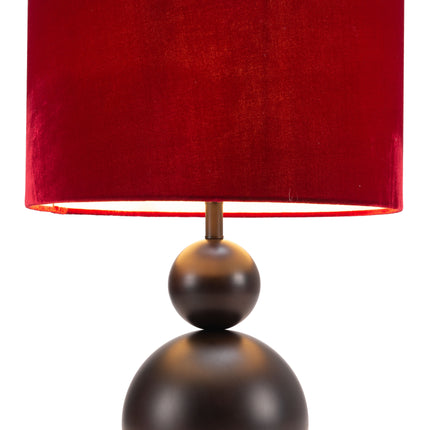 Shobu Table Lamp Red Table Lamps TriadCommerceInc   