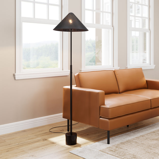 Cardo Floor Lamp Bronze Floor Lamps TriadCommerceInc   