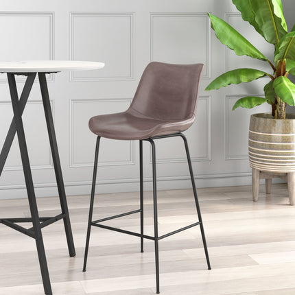 Byron Barstool Brown Barstools TriadCommerceInc   