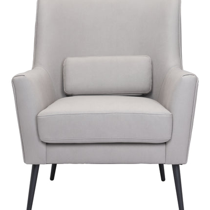 Ontario Accent Chair Gray Chairs [TriadCommerceInc]   