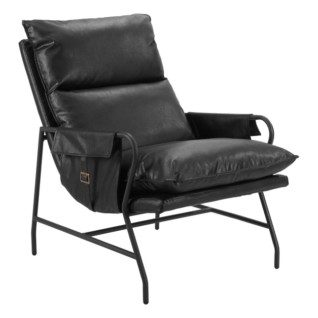 Halaus Accent Chair Black Chairs [TriadCommerceInc] Default Title  