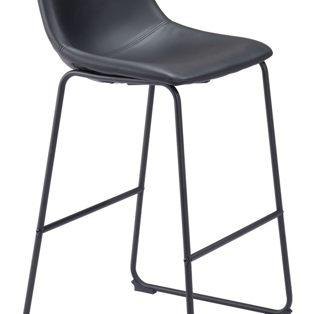 Smart Barstool (Set of 2) Black Barstools TriadCommerceInc   