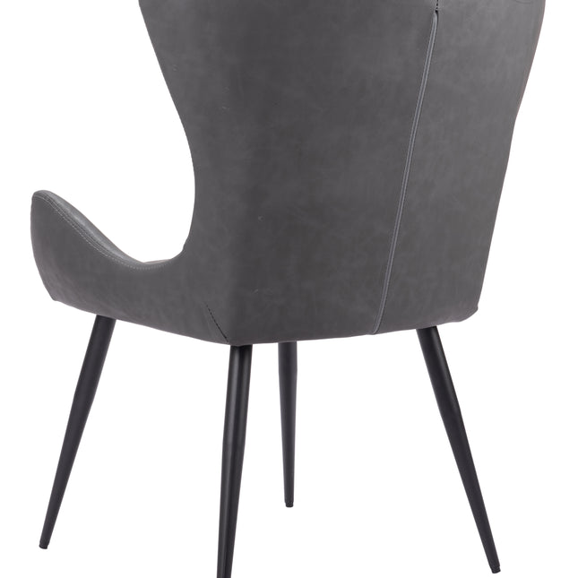 Alejandro Dining Chair (Set of 2) Vintage Gray Chairs TriadCommerceInc   