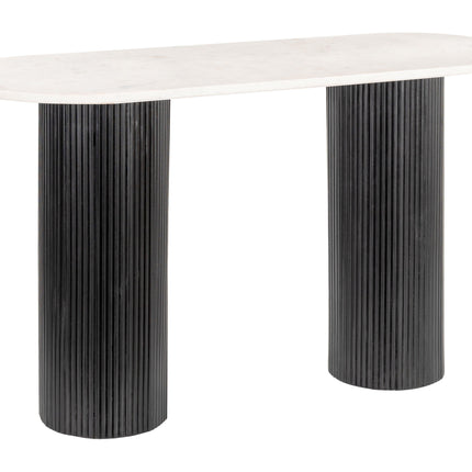 Izola Console Table White & Black Console Tables [TriadCommerceInc] Default Title  