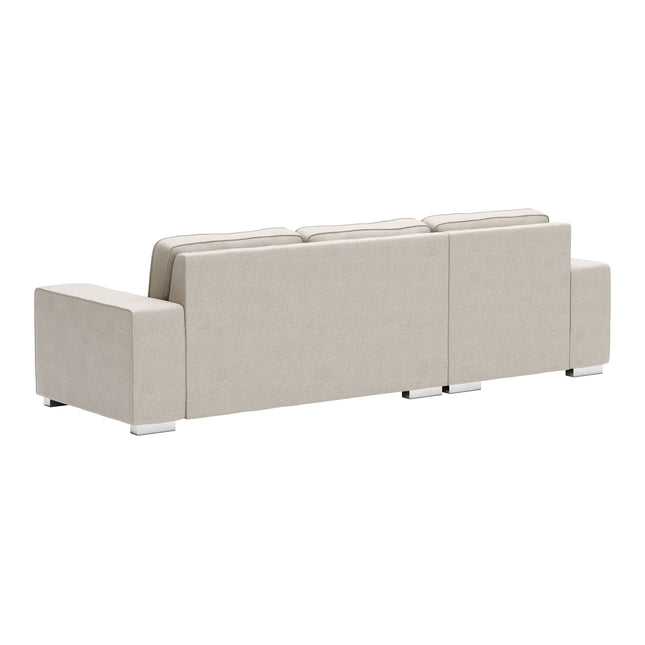 Brickell Sectional Beige Sofas [TriadCommerceInc]   