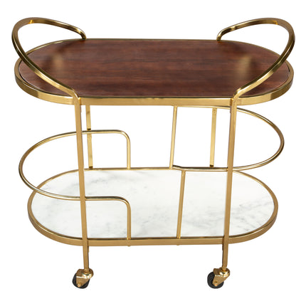 Antalya Bar Cart Multicolor Storage [TriadCommerceInc]   