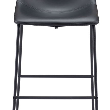 Smart Barstool (Set of 2) Black Barstools TriadCommerceInc   