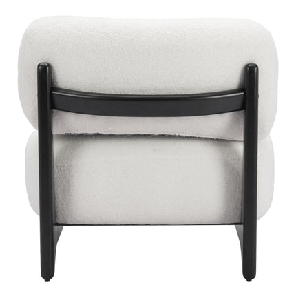 Bombo Accent Chair White Chairs TriadCommerceInc   