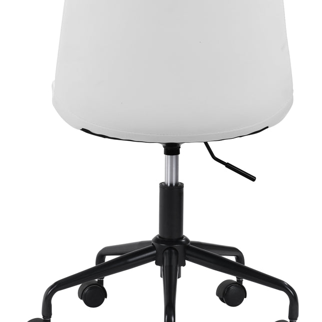 Byron Office Chair White Chairs TriadCommerceInc   