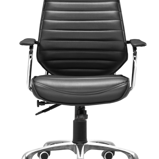 Enterprise Low Back Office Chair Black Chairs TriadCommerceInc   