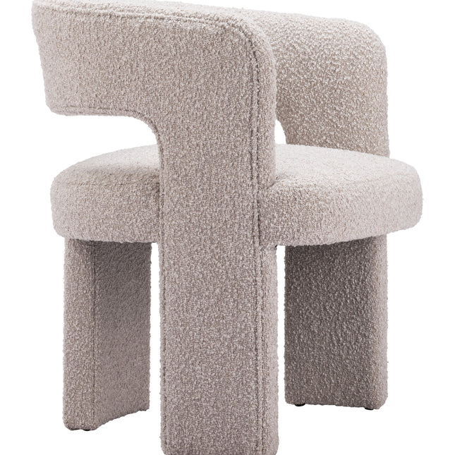 Java Accent Chair Sandy Beige Chairs TriadCommerceInc   