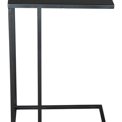 Atom Side Table Black Side Tables TriadCommerceInc   