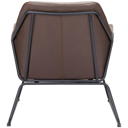 Jose Accent Chair Brown Chairs TriadCommerceInc   