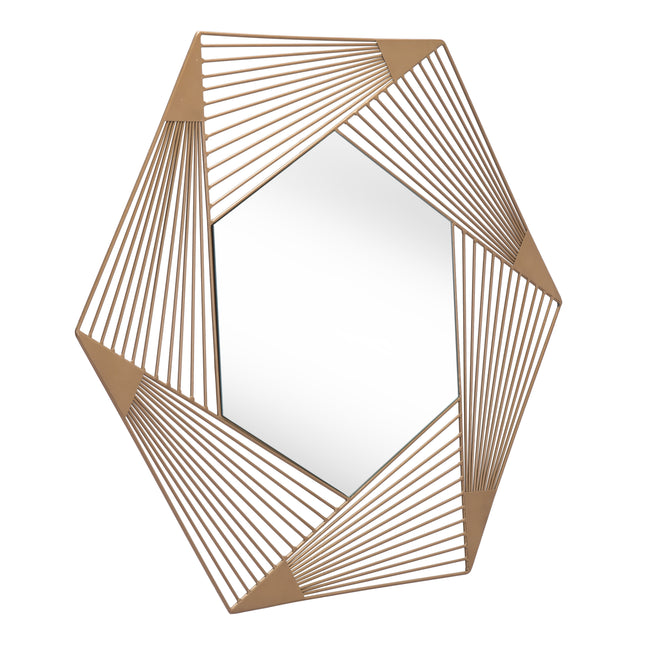 Aspect Hexagonal Mirror Copper Mirrors [TriadCommerceInc] Default Title  