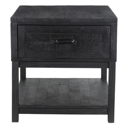 Surat Side Table Black Side Tables TriadCommerceInc   