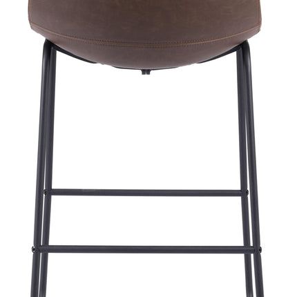 Smart Barstool (Set of 2) Vintage Espresso Barstools [TriadCommerceInc]   