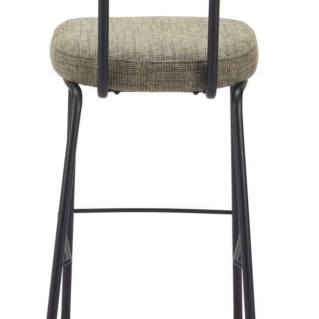 Kede Barstool Green Tweed Barstools TriadCommerceInc   