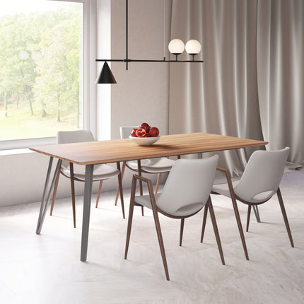 Perpignan Dining Table Brown Tables TriadCommerceInc   