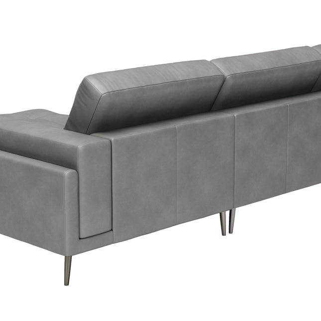 Bliss RAF Chaise Sectional Gray Sofas TriadCommerceInc   