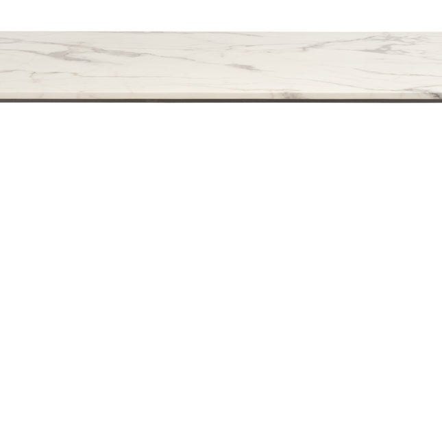 Atlas Dining Table White & Gold Tables TriadCommerceInc   