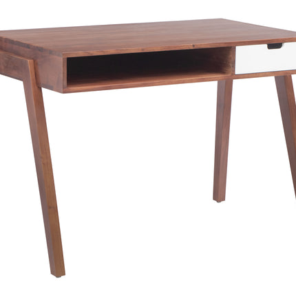 Linea Desk Walnut Desks [TriadCommerceInc] Default Title  